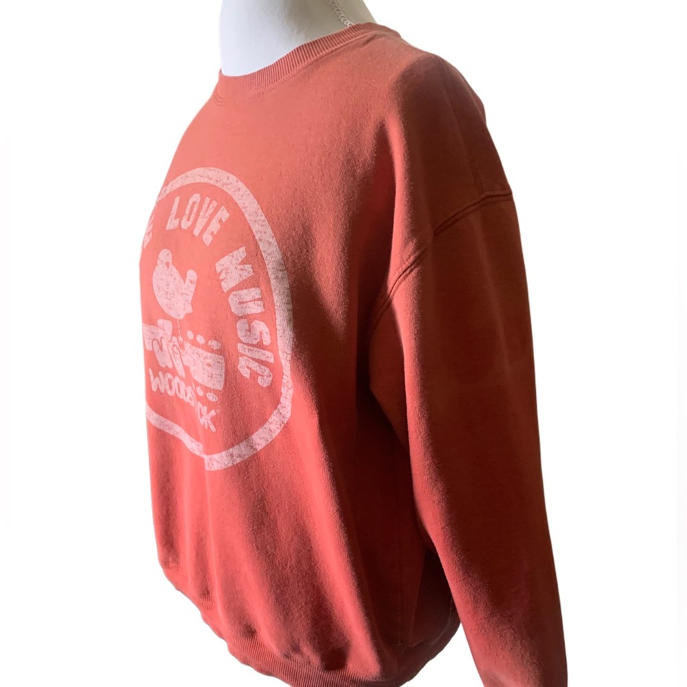 Orange Woodstock Festival Sweatshirt - Picture 4 of 6